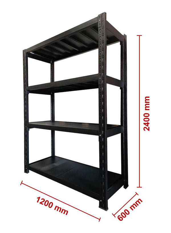 Heavy duty shelving - 1200(L) x 600(D) x 2400 (H)