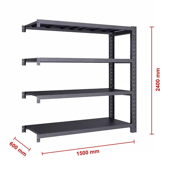 Heavy duty sub-racks 1500(L)  x 600(D) x 2400 (H)